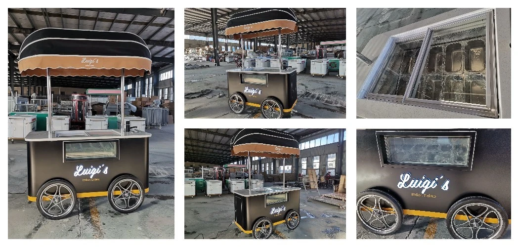 Gelato Push Cart for Sale Gelato Push Cart for Sale