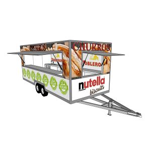 Macchina del camion dello spuntino
